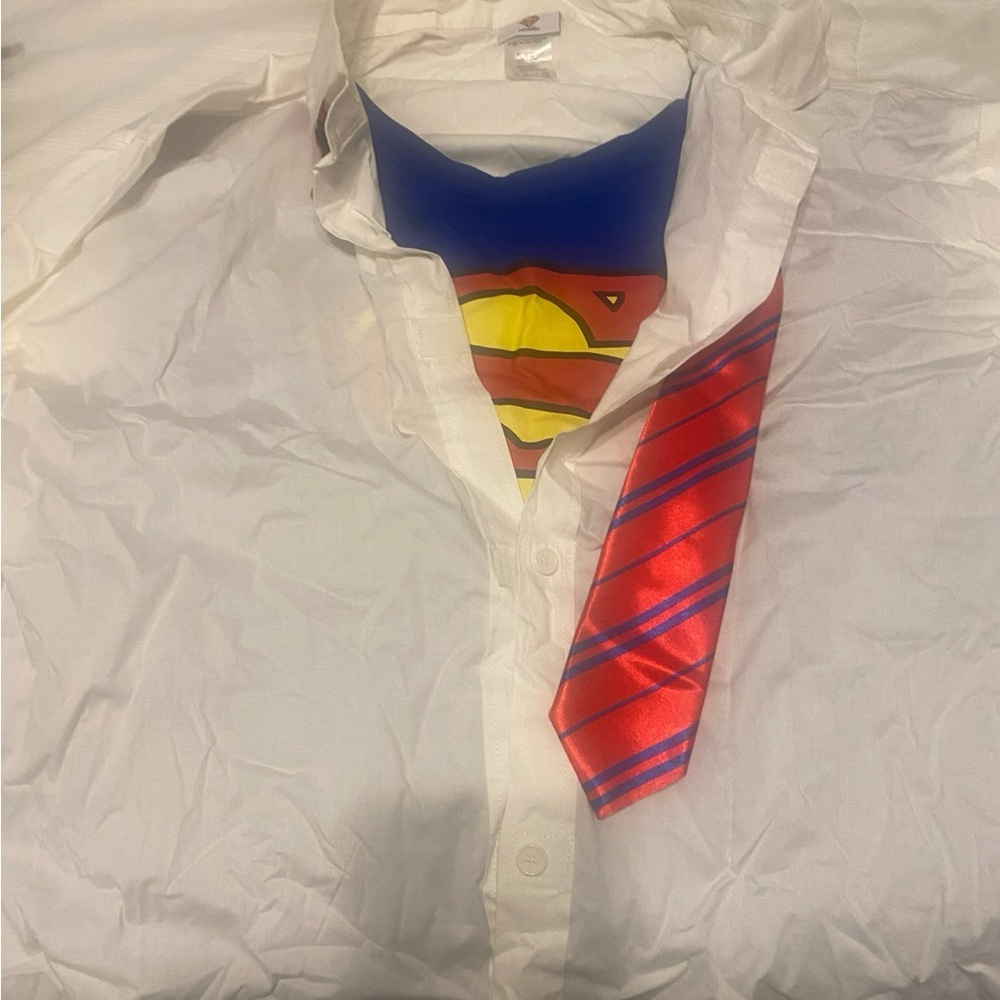 Men’s tear apart Superman shirt